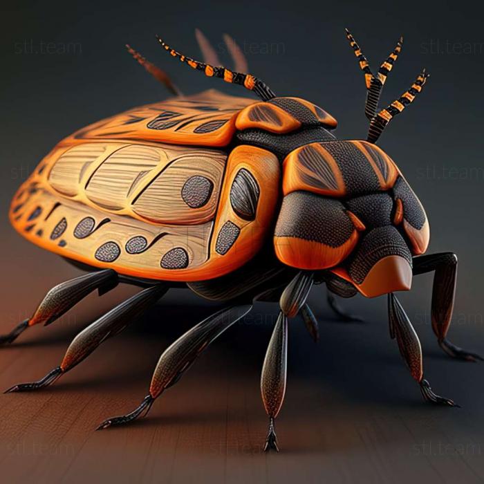 3D model Pyrrhocoris (STL)